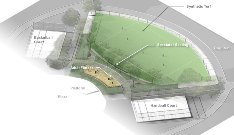 New Soccer Field and Workout Equipment Slated for Maria Hernandez Park