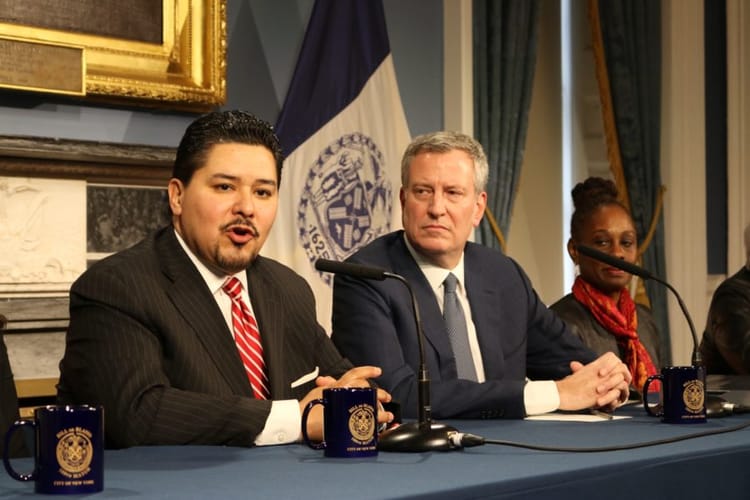 New York City lawmakers press Richard Carranza on paid parental leave, counselors, and school accessibility