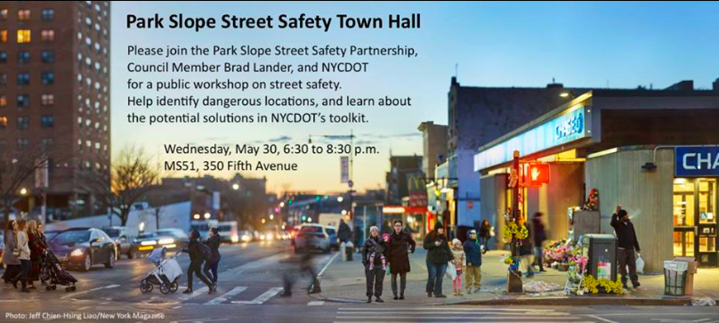 Share Ideas On Improving Street Safety In Park Slope Next Wednesday