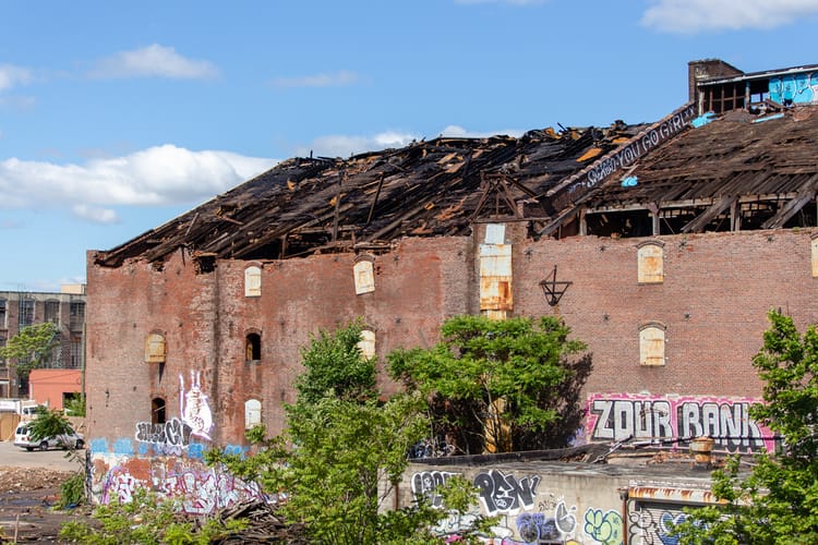 FDNY Deems Fire At Historic Bowne Warehouse Suspicious