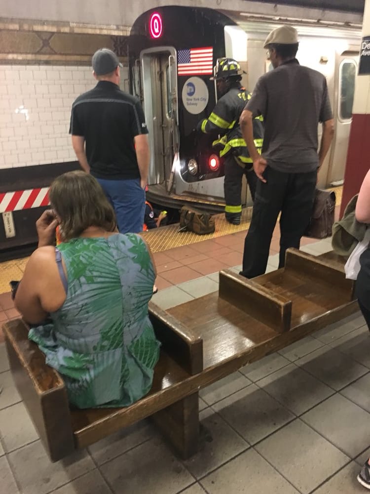 Man Hit By Q Train This Morning At DeKalb