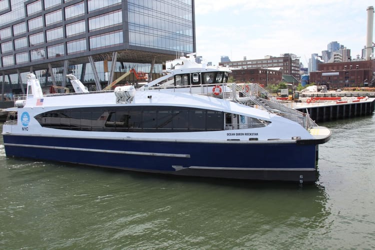 Ferry Fleet Begins to Bulk Up With New High-Capacity Boats