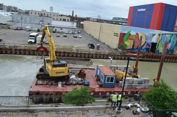 EPA Marks Final Phase Of Gowanus Canal Dredging Pilot