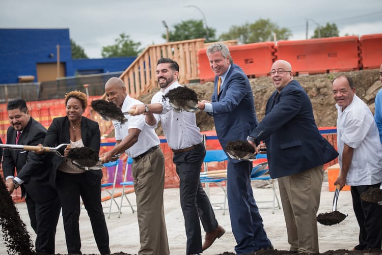 Councilmember Espinal, Mayor de Blasio Celebrate New Public School in East New York