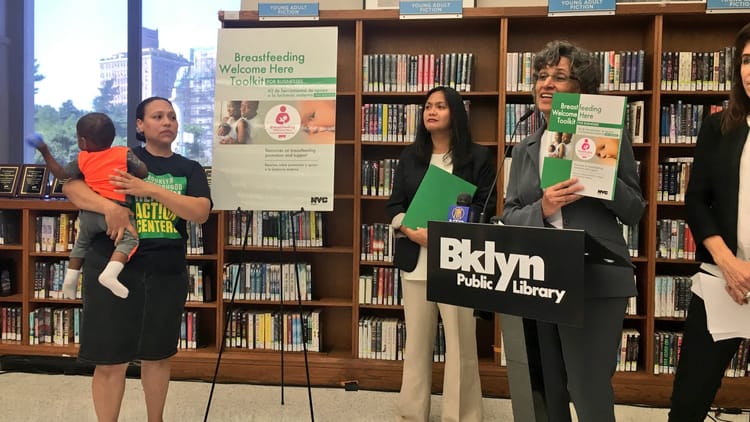 New Breastfeeding Initiative Unveiled at Brooklyn Public Library