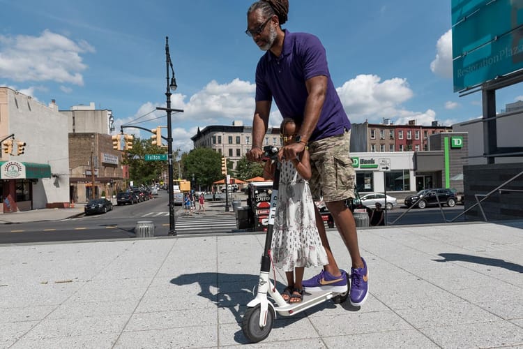 Dockless, Ride-Share Scooters Make Their Brooklyn Debut in Bed-Stuy