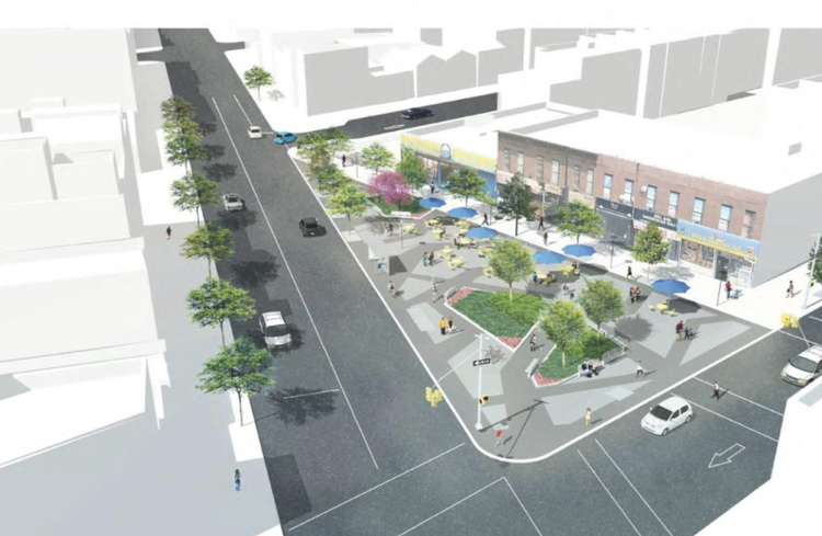 Updates On Reconstruction of Putnam Triangle Plaza