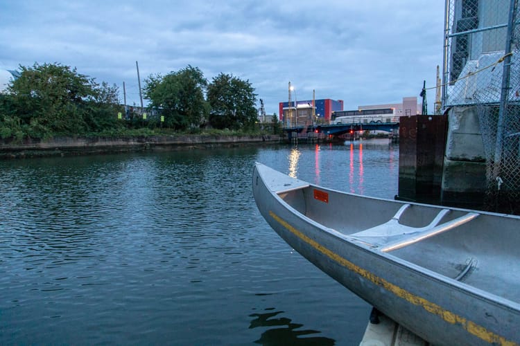 Gone Fishing, On The Gowanus Bay