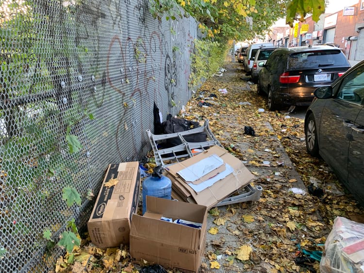 Garbage-Dumping Creates Eyesore Along The Train Tracks