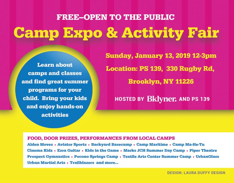 Come To Our Camp Expo and Activity Fair on Sunday!