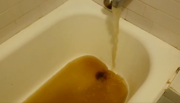 Dirty, Brown Water From Your Faucet? Report it to 311!