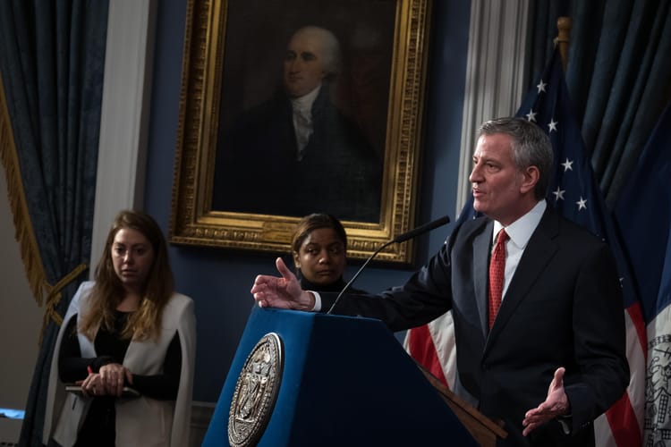 De Blasio Unveils Preliminary Budget Calling for Cuts to Education