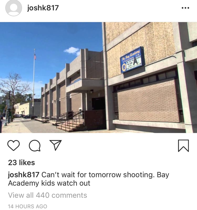 UPDATE: Shooting Threat At Bay Academy Junior High, 11-Year-Old In Custody