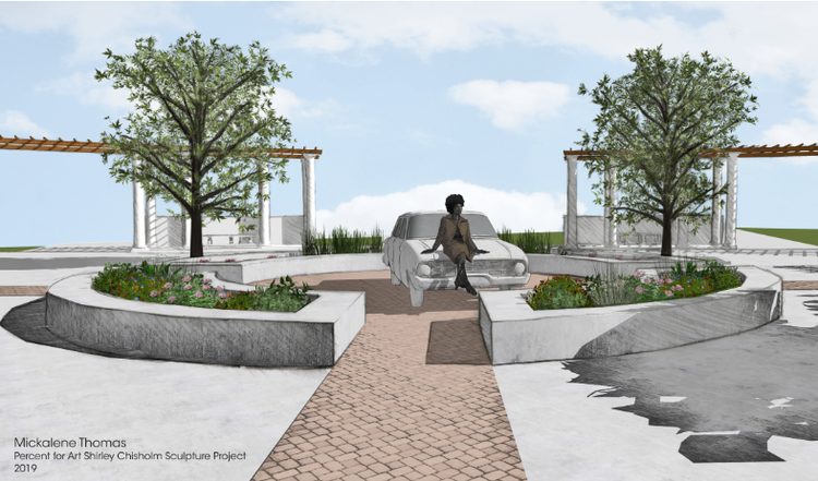 See 5 Design Proposals For Shirley Chisholm Monument And Provide Feedback