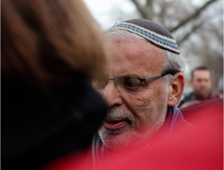 No, we didn’t “organize the protest” in Borough Park.