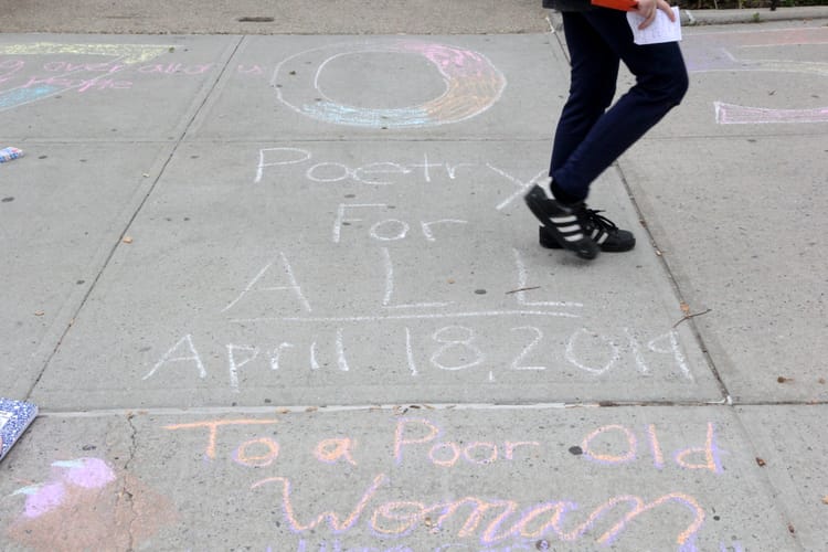 Middle Schoolers Bring Poems to Life on Fourth Street