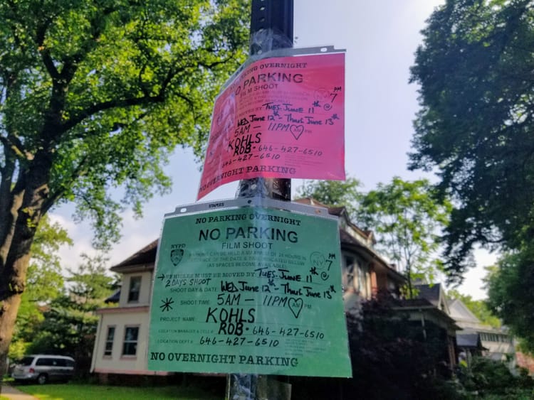 Summer Brings More Filming To Ditmas Park