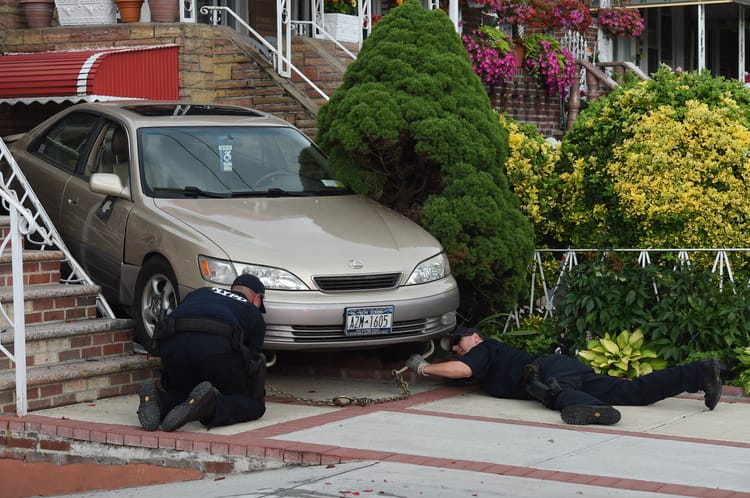 Elderly Man Crashes Car Into Flatlands Home