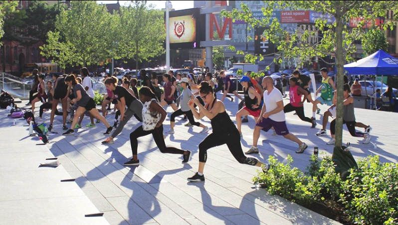 The Plaza At 300 Ashland To Host Outdoor Fitness Classes Monday Evenings