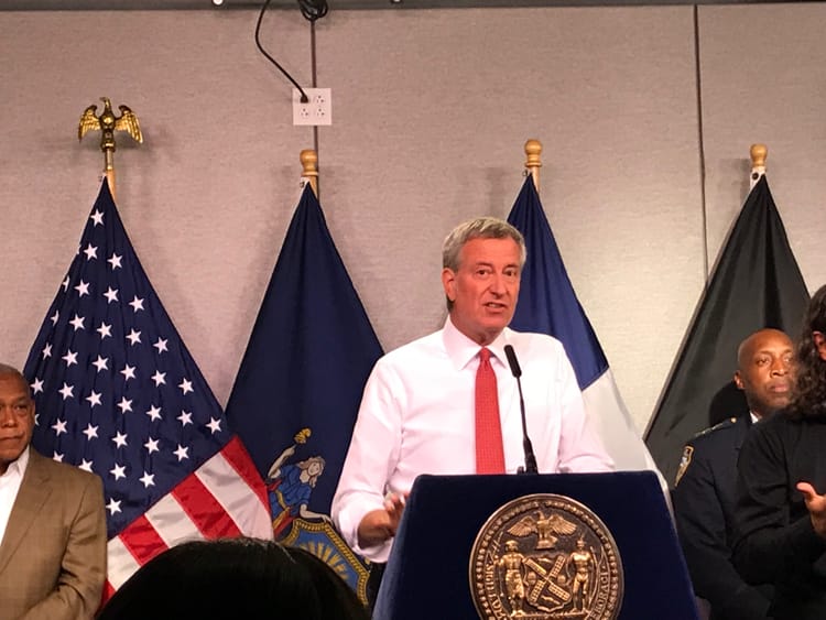 As Heat Wave Approaches, de Blasio Tells New Yorkers How to Keep Cool