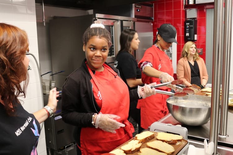 John Dewey HS Gets A New Student Kitchen