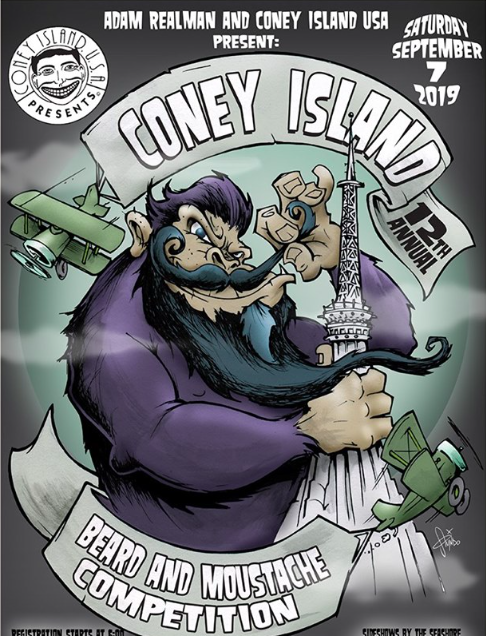 Calling All Facial Hair Aficionados: 12th Annual Coney Island Beard & Mustache Competition