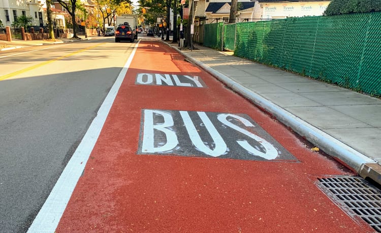 Church Avenue Dedicated Bus Lanes Looking Good on First Day in Operation