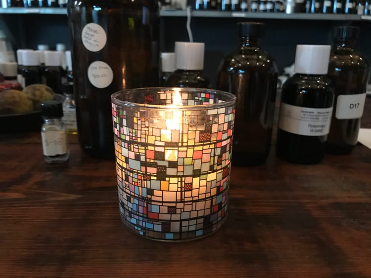 Nightlight: A Candle Inspired By Tom Fruin’s Water Towers