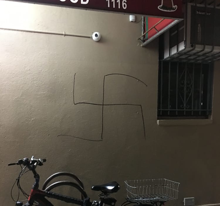 Greenpoint Restaurant Vandalized with Swastikas