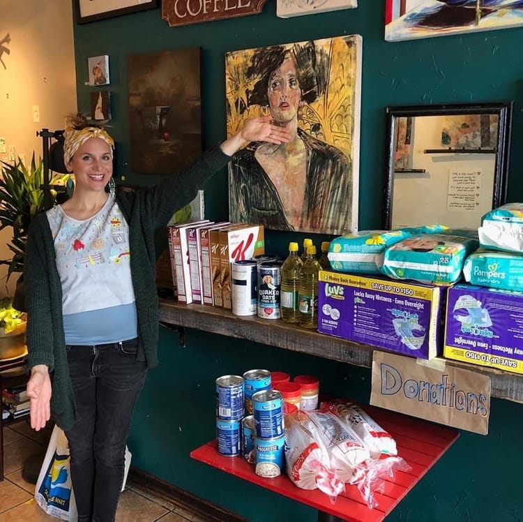 Roots Cafe Turns Into Food Bank For Neighbors In Need