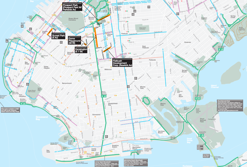 More Open Streets Coming To Brooklyn This Week, One Block At A Time, In Areas With Few Cases Of COVID19