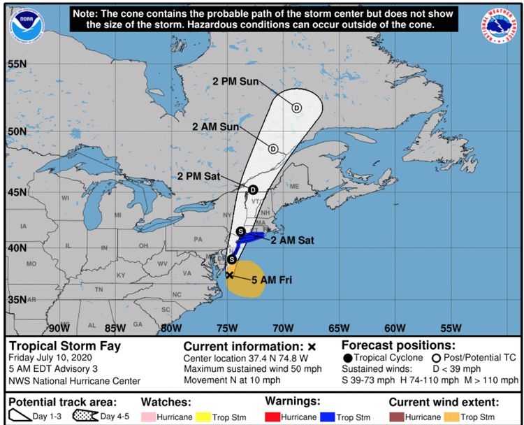 How To Stay Safe During Tropical Storm Fay