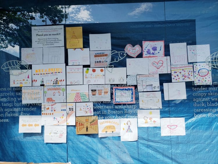 How One Child’s Artwork Brought Hope to a Devastated Brooklyn Business