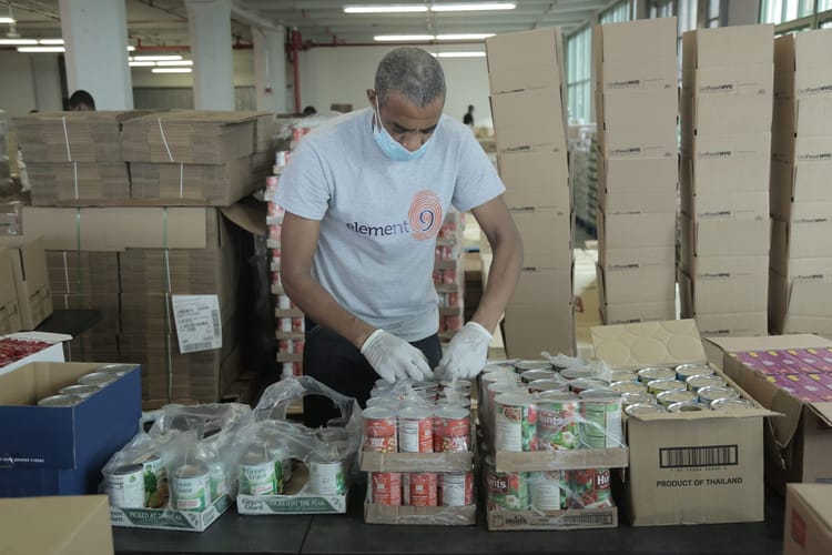 Element9 Distributes Over 800,000 Meals During Pandemic