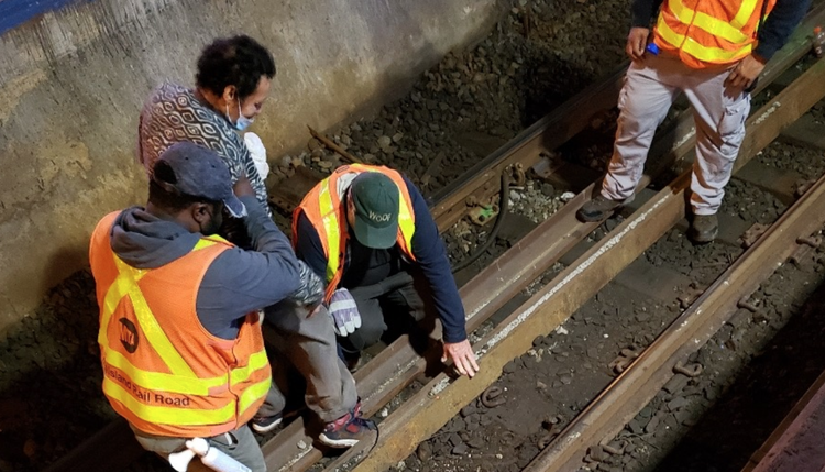 LIRR Heroes Save Life Of Man Who Fell Into East NY Station Tracks