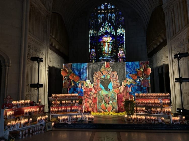 Green-Wood Cemetery’s Dia de los Muertos Ofrenda Offers Beauty and Hope for Troubled Times