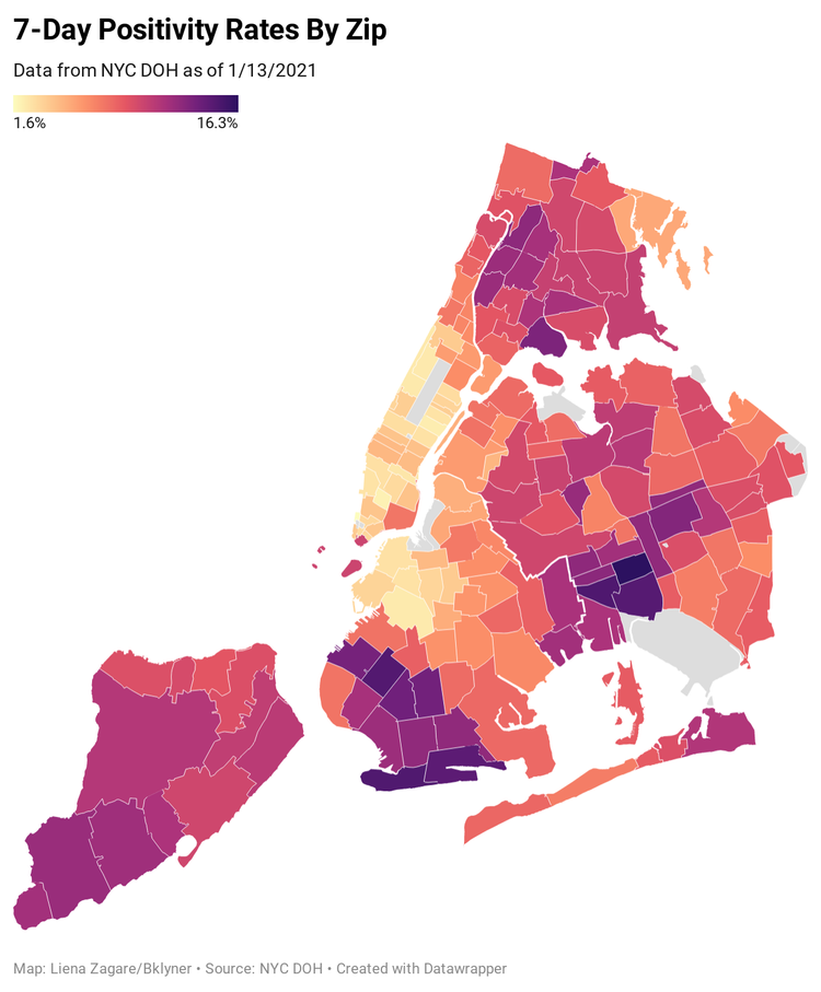 Southern Brooklyn Neglected For Vaccine Sites Despite Reporting High Infection Rates