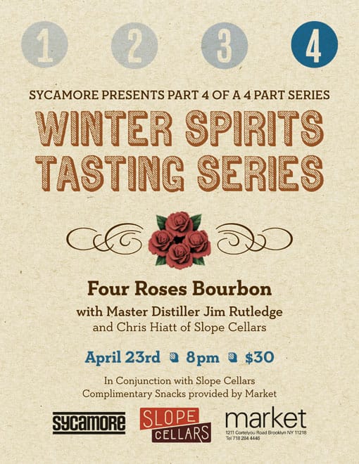 Four Roses Bourbon Tasting