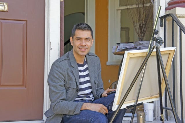 Meet Arturo Garcia, Painter on the Flatbush Artists Studio Tour This Weekend