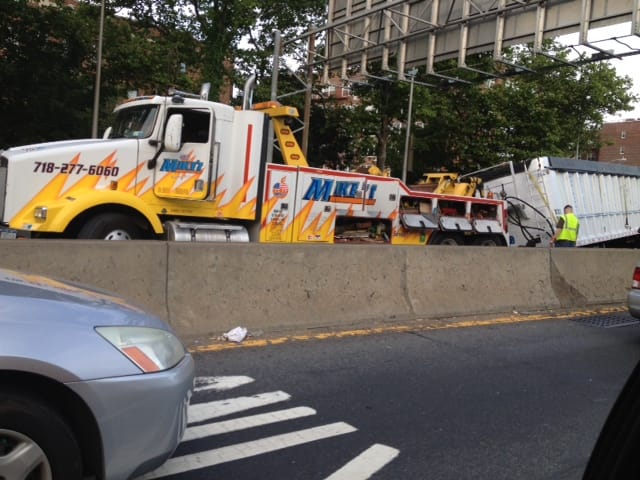 Crash on the Prospect Expressway on Saturday