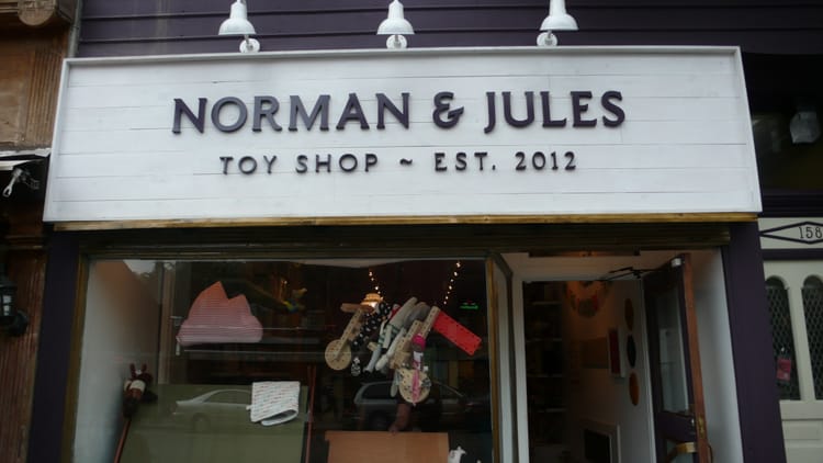 Peek Inside Norman & Jules, The New 7th Avenue Toy Store