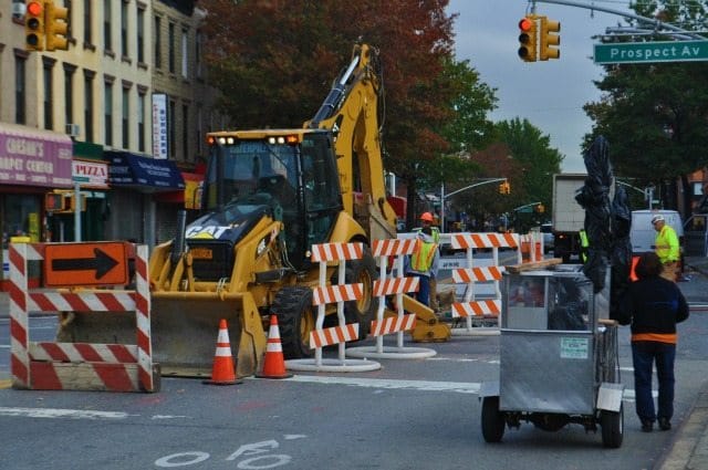 Hole in the Middle of 5th and Prospect Aves