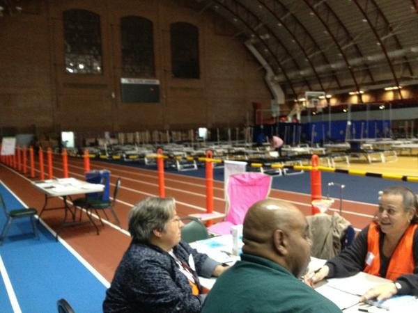 Armory YMCA Acting as Backup Medical Shelter