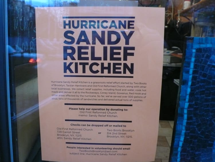 Sandy Update: Ways to Help This Weekend