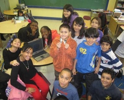 Check Out Those Smiles: Photos from P.S.124 Laptop Upgrade