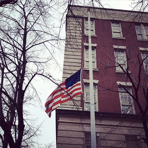 Flag at Half-Staff at PS 139