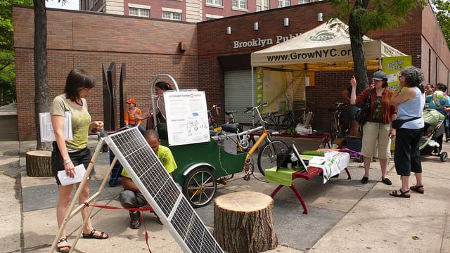 You Can Eat Bike-Powered Soup at Cortelyou’s Greenmarket