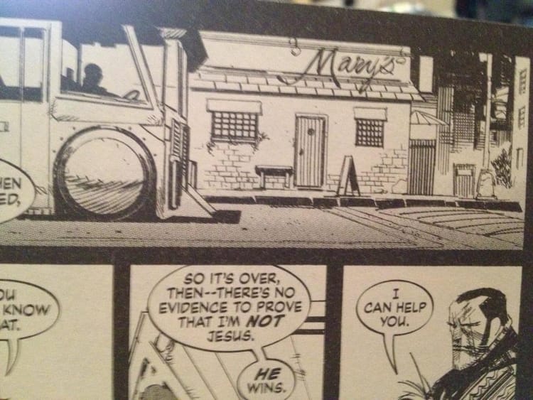 Mary’s Bar Immortalized in a Comic Book