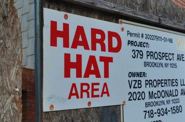 Photo of the Day: Hard Hat Area