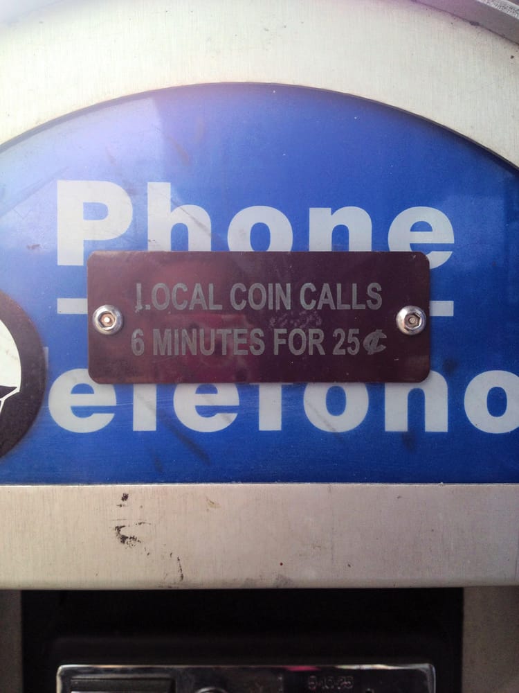 Old Fashioned Payphone on Church Ave